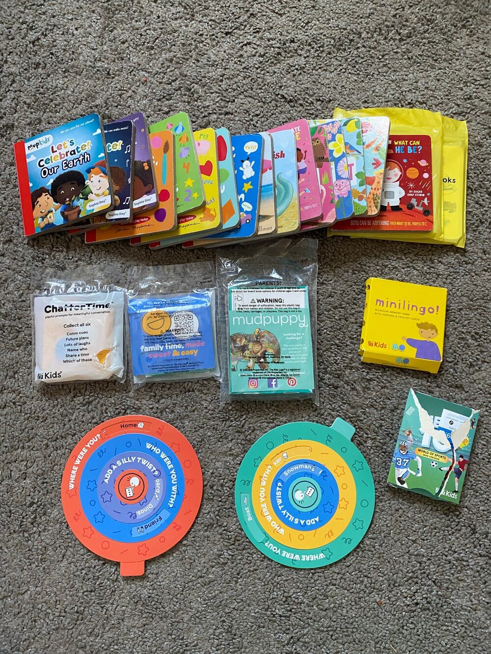 Lot of 25 Chick-Fil-A Kids Books/Cards/Games from Kids Meals